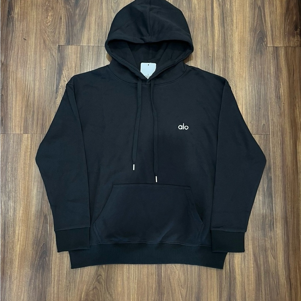 ALO Yoga Men's Charcoal Hoodie